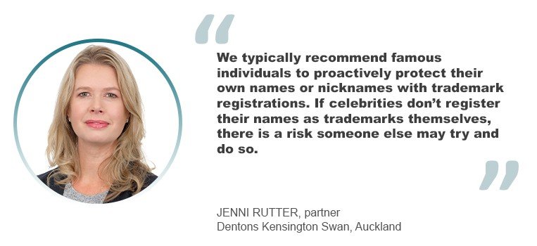 Should famous people register their names and images as trademarks ...