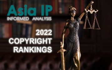 Asia IP Copyright Rankings 2022