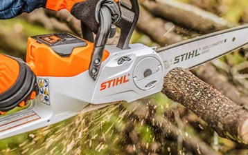 Defending Stihl’s orange and grey colour combination